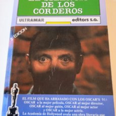 Libros de segunda mano: LIBRO EL SILENCIO DE LOS CORDEROS. THOMAS HARRIS. ULTRAMAR EDITORS S.A.. Lote 321369248