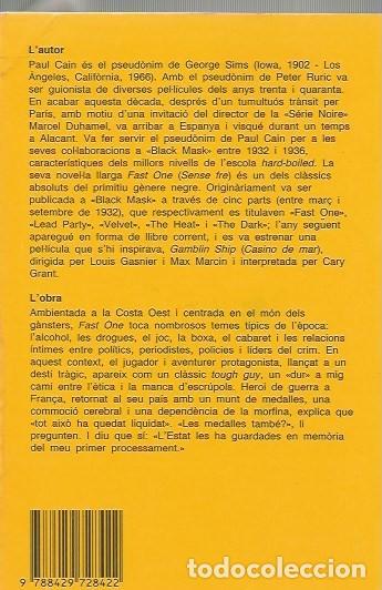 Libros de segunda mano: SENSE FRE - PAUL CAIN - Foto 2