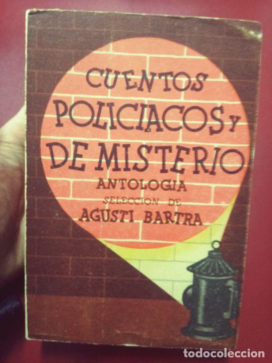 Gebrauchte B&uuml;cher: VV.AA. (Selecci&oacute;n de Agust&iacute; Bartra): Cuentos policiacos y de misterio. Antolog&iacute;a