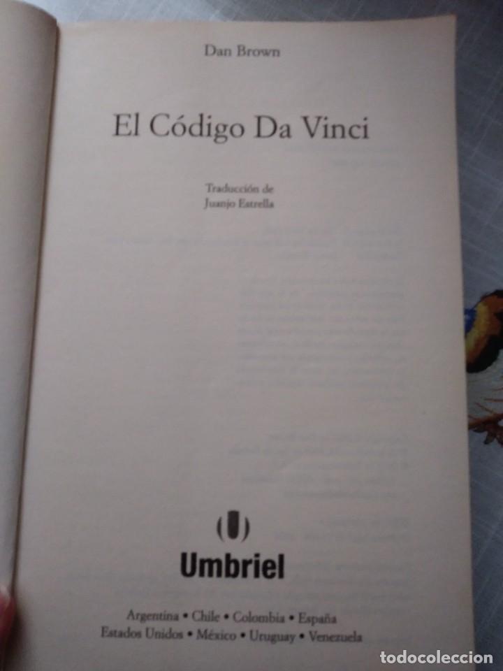 Libros de segunda mano: &rdquo;EL C&Oacute;DIGO DA VINCI&rdquo;, DAN BROWN - Foto 5