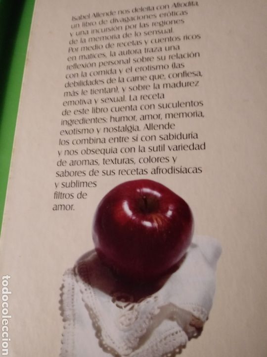 Libros de segunda mano: Afrodita de Isabel Allende - Foto 2