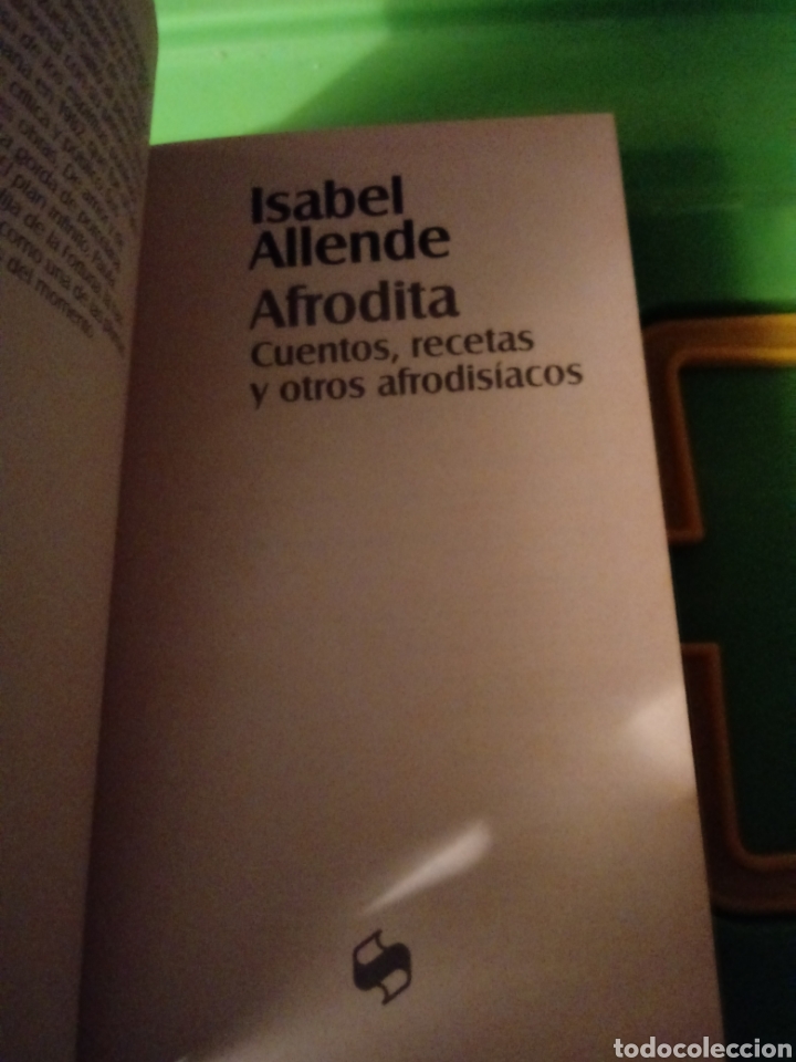 Libros de segunda mano: Afrodita de Isabel Allende - Foto 3