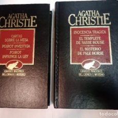 Libros de segunda mano: AGATHA CHRISTIE 8 TOMOS CON DIFERENTES TITULOS SA8701