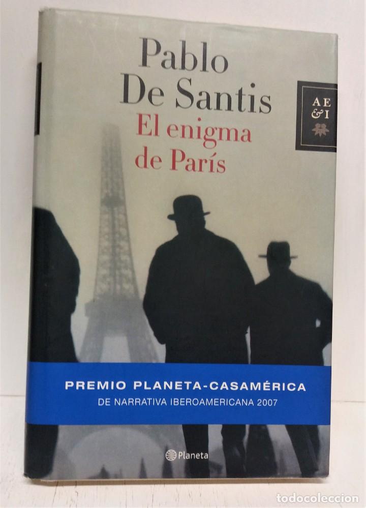 Libros de segunda mano: Libro El enigma de Par&iacute;s. Pablo de Santis. - Foto 1