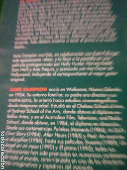 Libros de segunda mano: El Piano de Jane Campion y Kate Pullinger - Foto 2