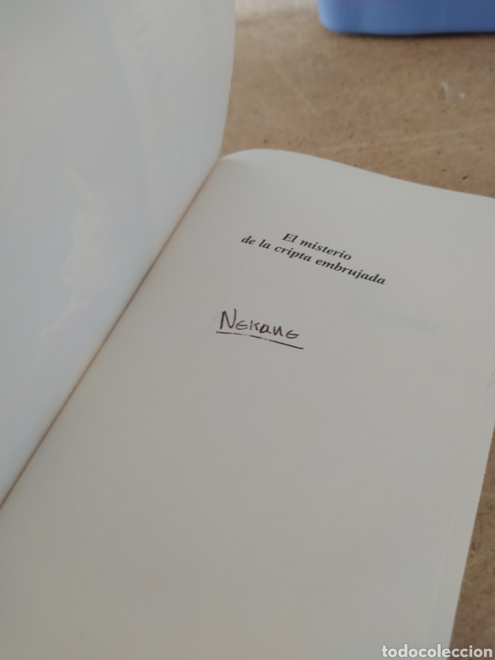 Libros de segunda mano: El misterio de la cripta - Eduardo Mendoza - Foto 2