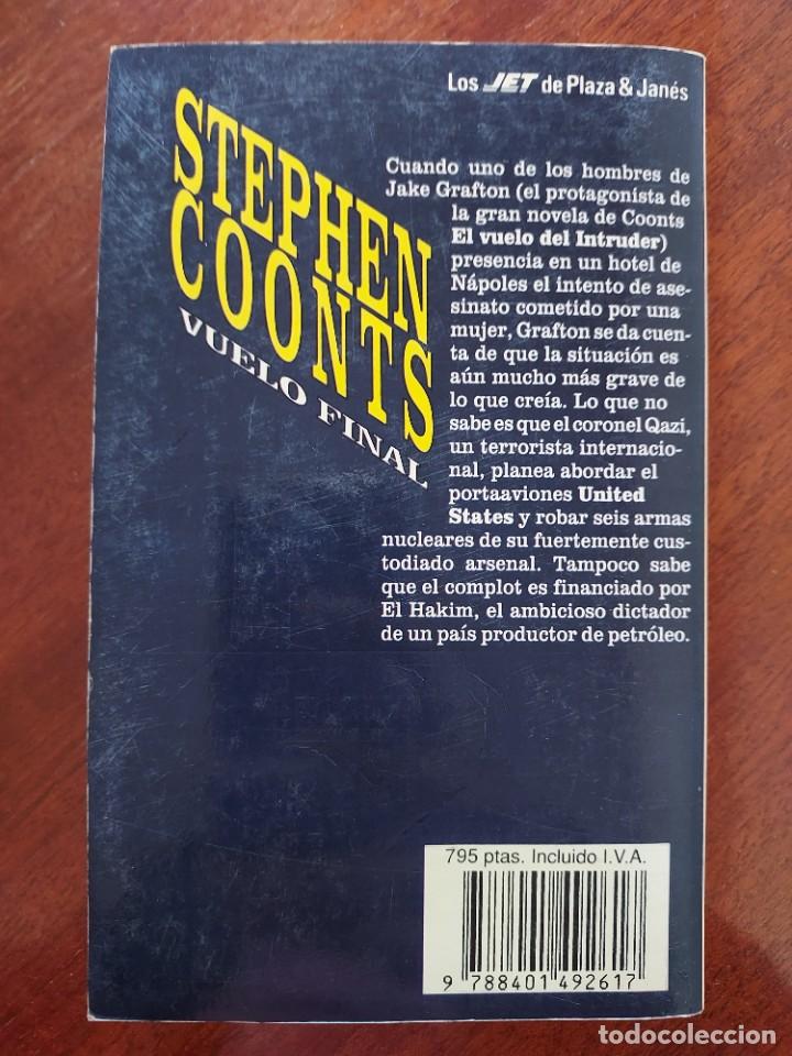 Libros de segunda mano: Vuelo final de Stephen Coonts - Foto 2