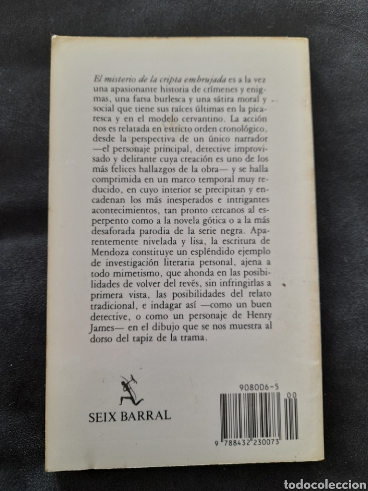 Libros de segunda mano: El misterio de la cripta embrujada. Eduardo Mendoza - Foto 2