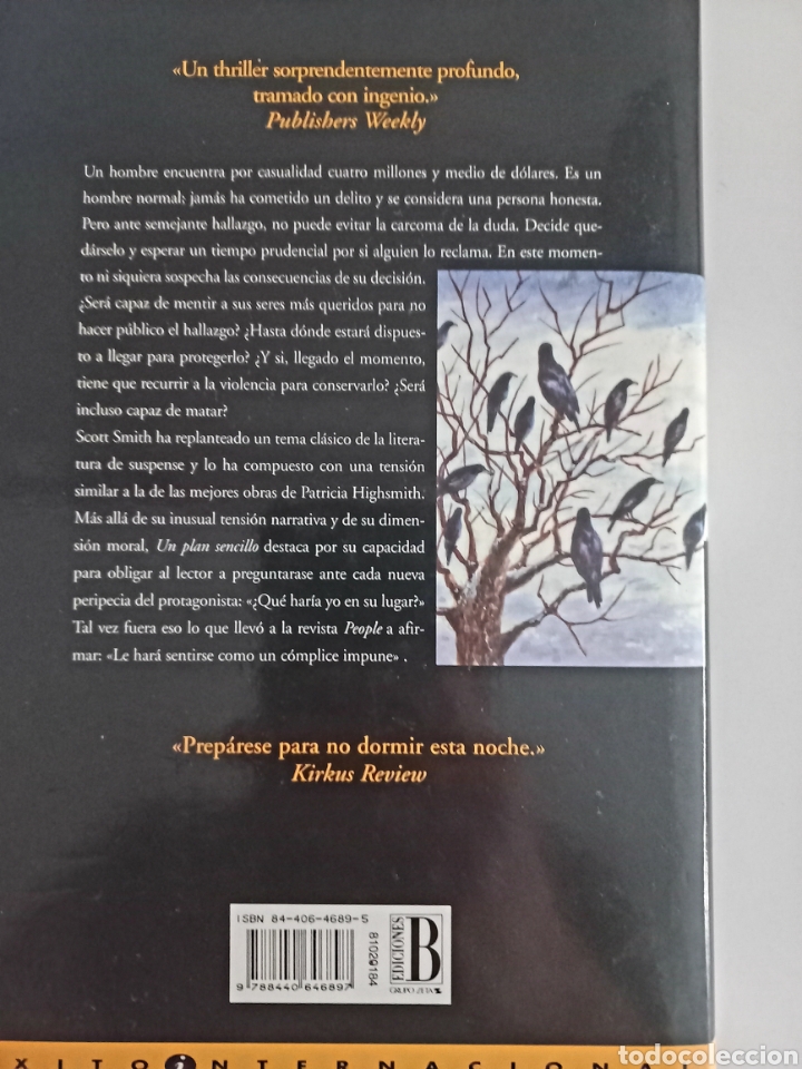 Libros de segunda mano: Un Plan Sencillo. SCOTT SMITH - Foto 2