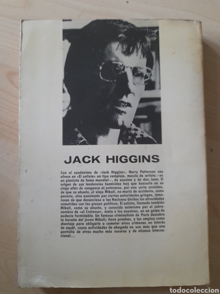 Libros de segunda mano: El solista. Jack Higgins - Foto 2