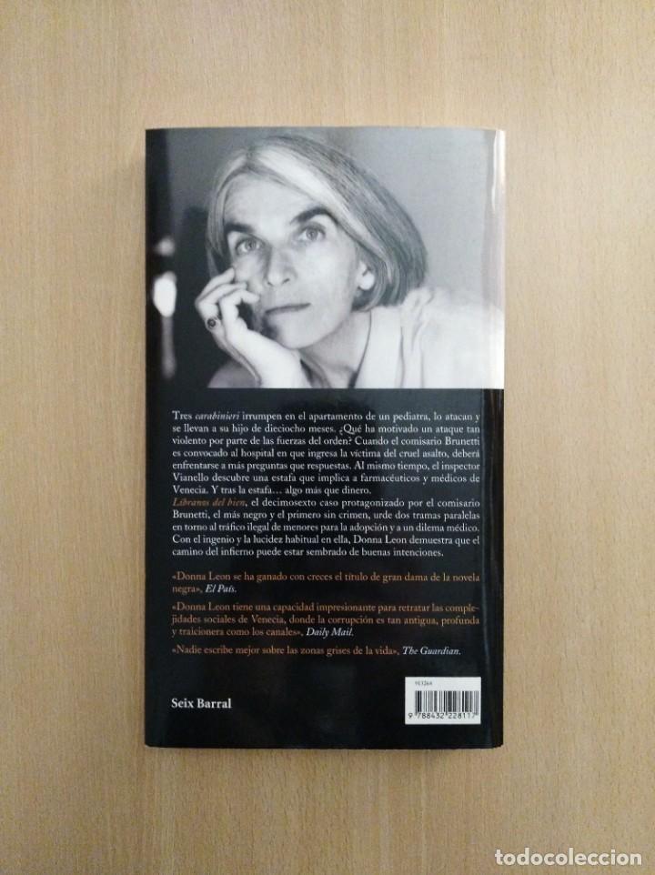 Libros de segunda mano: L&Iacute;BRANOS DEL BIEN. Donna Leon - Foto 2