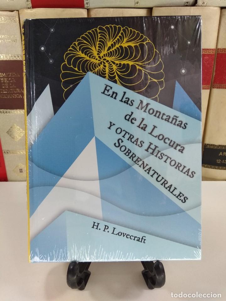 Libros de segunda mano: EN LAS MONTA&Ntilde;AS DE LA LOCURA Y OTRAS HISTORIAS SOBRENATURALES. LOVECRAFT En su plastificado original