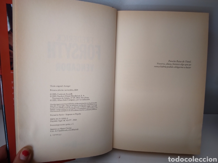 Libros de segunda mano: Vengador - Foto 6