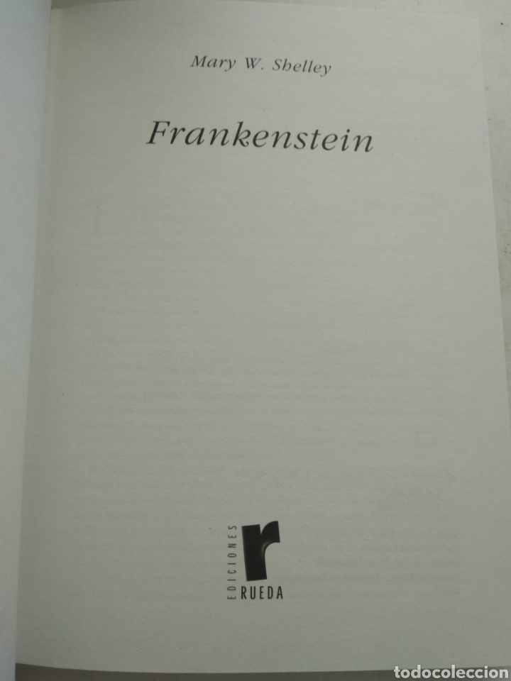 Libros de segunda mano: FRANKENSTEIN/MARY E. SHELLEY - Foto 2