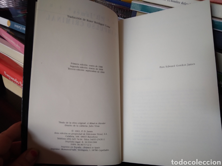 Libros de segunda mano: Un impulso criminal - Foto 5