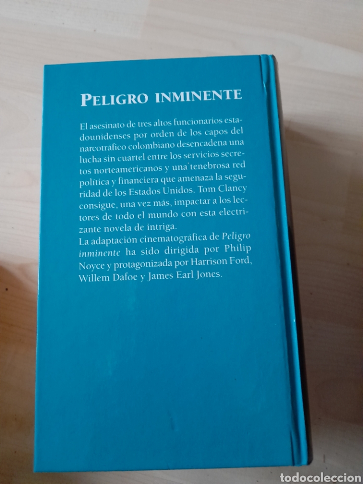 Libros de segunda mano: Peligro inminente. Tom Clancy - Foto 2