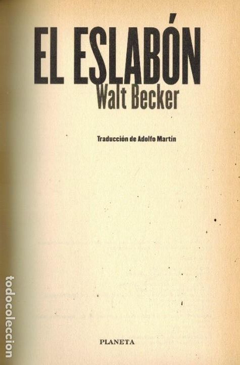 Libros de segunda mano: EL ESLAB&Oacute;N - Foto 1