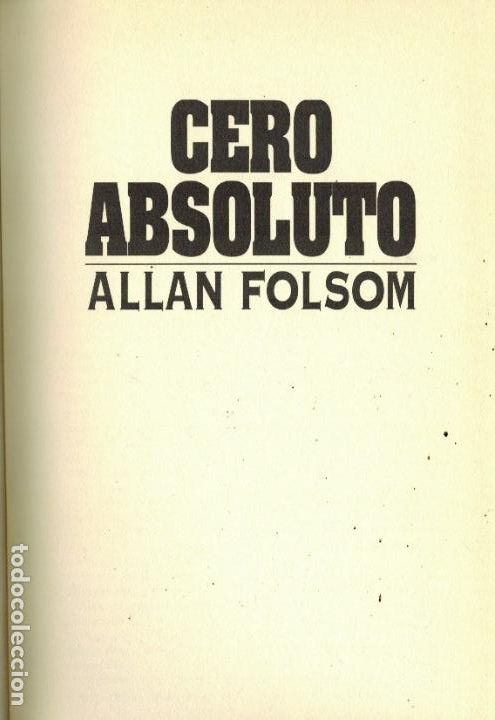 Libros de segunda mano: CERO ABSOLUTO - Foto 1