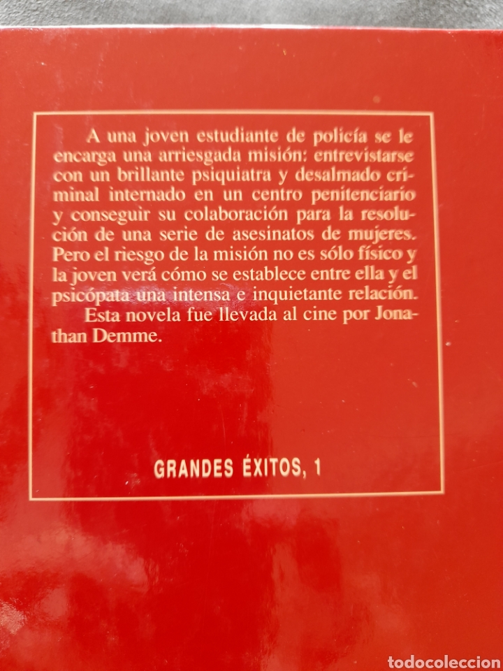 Libros de segunda mano: El silencio de los corderos. Thomas Harris - Foto 3