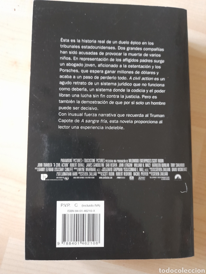 Libros de segunda mano: A civil action. Jonathan Harr - Foto 2