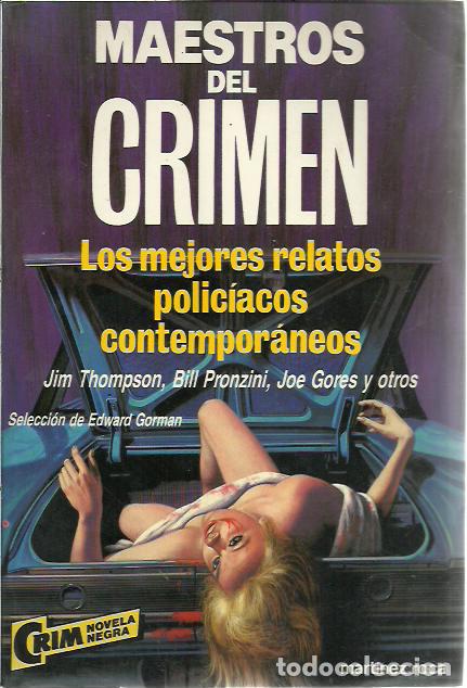 Libros de segunda mano: Edward Gordon-Maestros del crimen:los mejores relatos policiacos contempor&aacute;neos.Martinez Roca.1989.