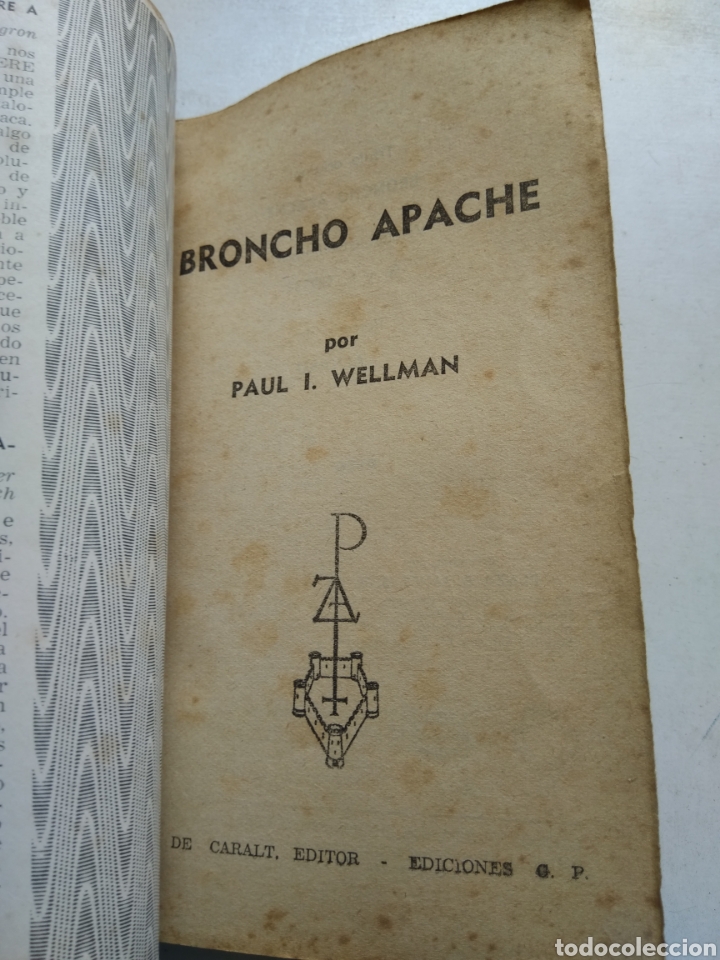 Libros de segunda mano: APACHE/PAUL I. WELLMAN - Foto 3