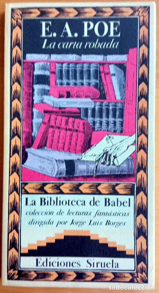 Libros de segunda mano: La cara robada, de E. A. Poe. - Foto 1