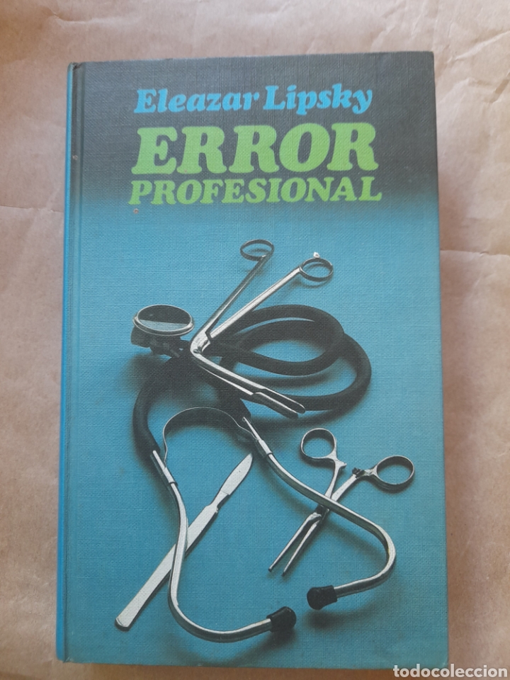 Libros de segunda mano: Error profesional. Eleazar Lipsky - Foto 1