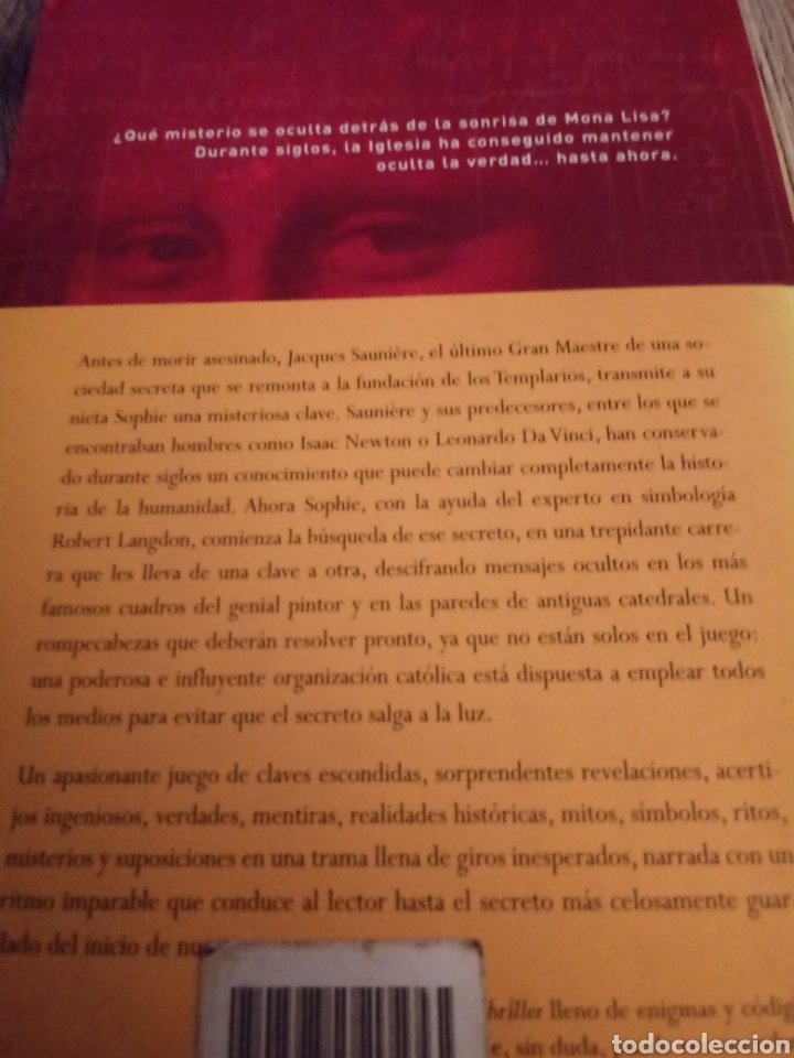 Libros de segunda mano: El codigo da Vinci de Dan Brow - Foto 5