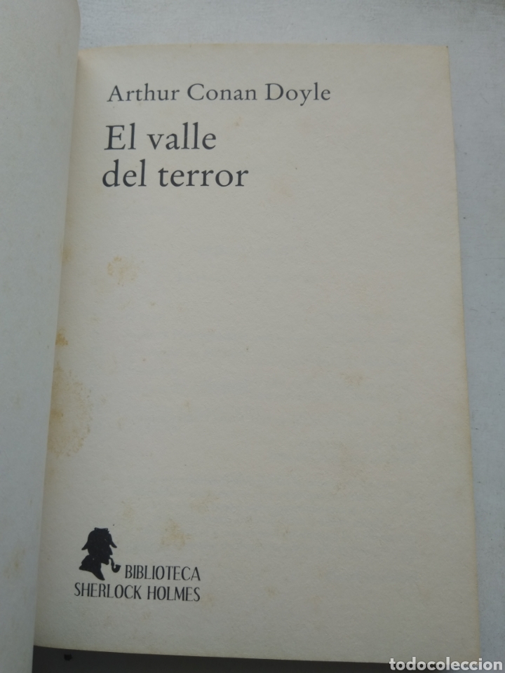 Libros de segunda mano: EL VALLE DEL TERROR/ARTHUR CONAN DOYLE - Foto 2