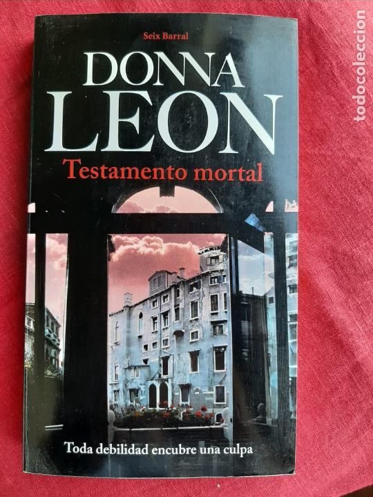 Libros de segunda mano: Testamento mortal - Leon, Donna - Foto 1