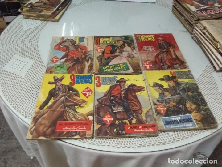 Libros de segunda mano: 3 Hombres buenos - Amadeo Conde - Colecci&oacute;n hombres audaces