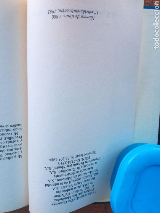 Libros de segunda mano: EL CORSO,a&ntilde;o1985 - Foto 2