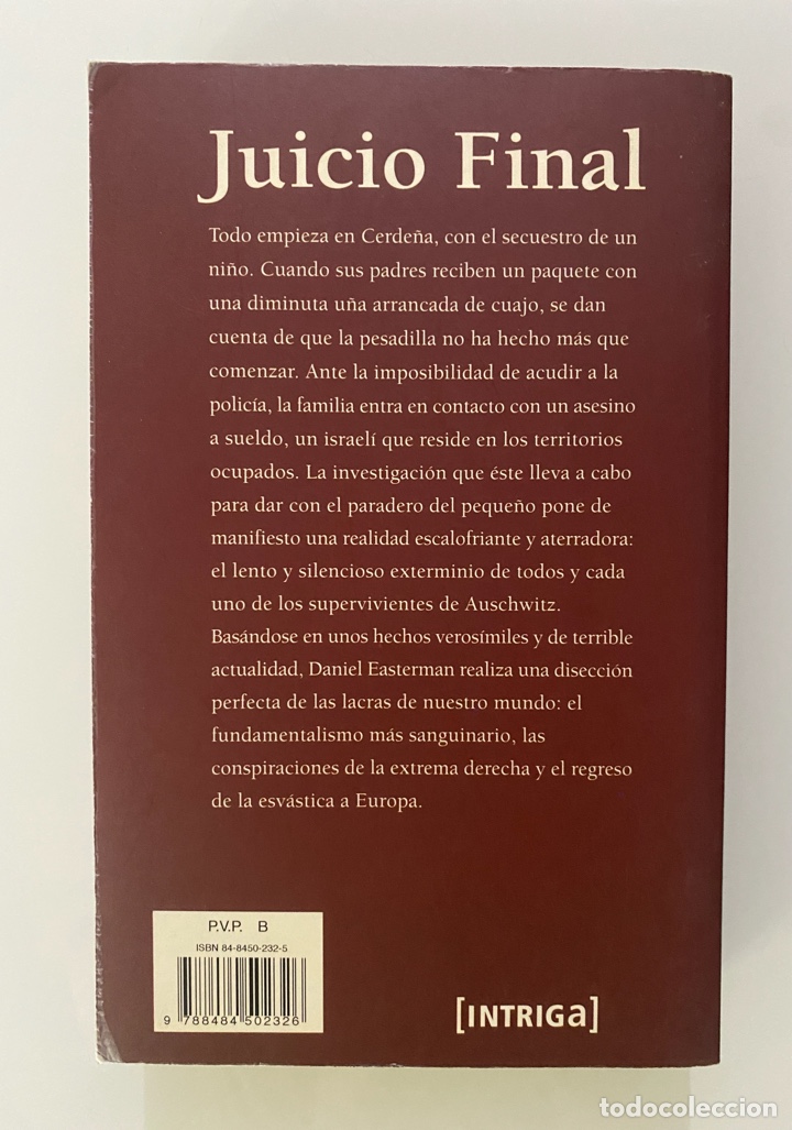 Libros de segunda mano: Juicio final - EASTERMAN, Daniel - Foto 2