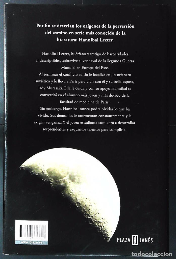 Libros de segunda mano: Hannibal. El origen del mal. Thomas Harris - Foto 2