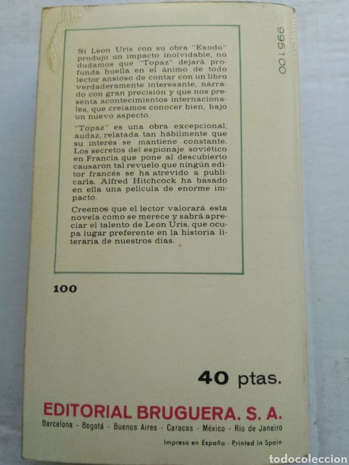 Libros de segunda mano: TOPAZ/LEON URIS - Foto 4