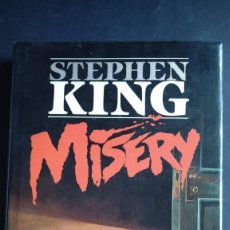 Libros de segunda mano: MISERY - STHEPHEN KING - PRIMERA EDICIÓN 1988. Lote 356475840
