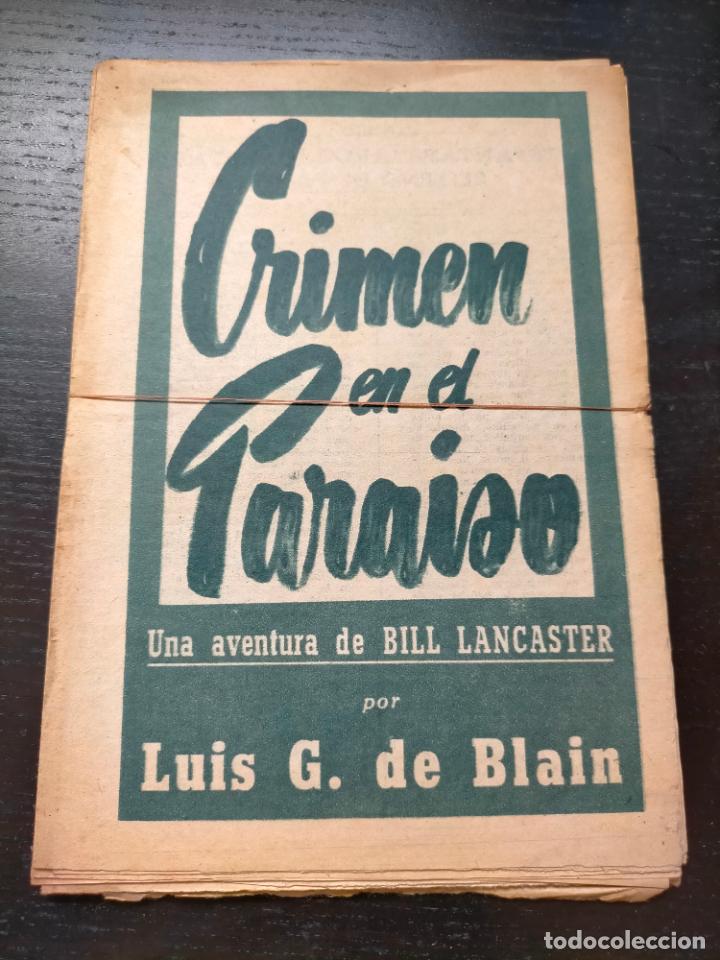 Libros de segunda mano: Crimen en el Paraiso Una aventura de Bill Lancaster Luis G de Blain