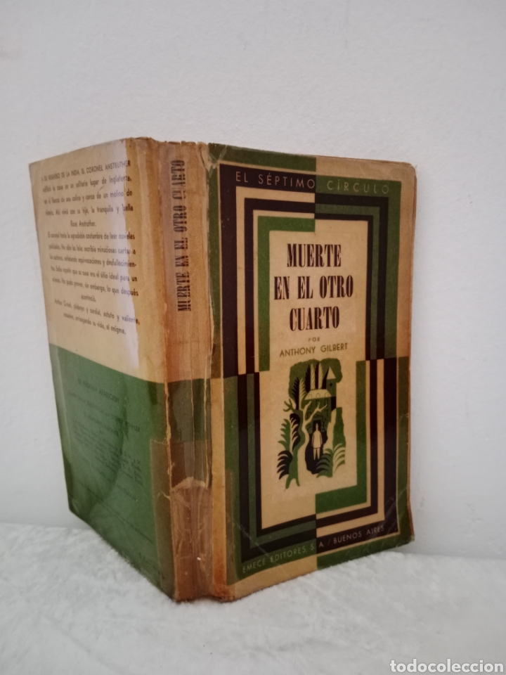 Libros de segunda mano: MUERTE EN EL OTRO CUARTO , ANTHONY GILBERT , EL S&Eacute;PTIMO C&Iacute;RCULO - Foto 3