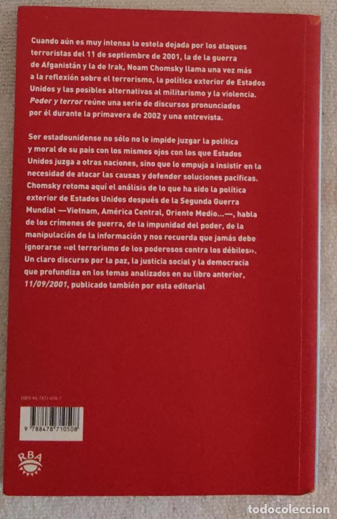 Libros de segunda mano: PODER Y TERROR. - Foto 2