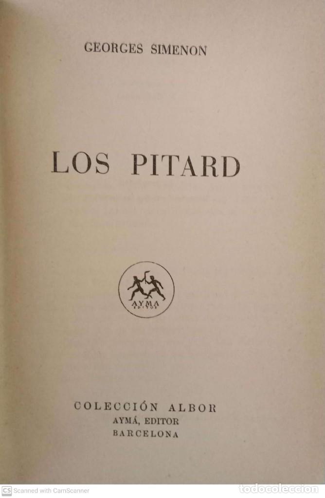 Libros de segunda mano: Los Pitard [Georges Simenon] - Foto 2