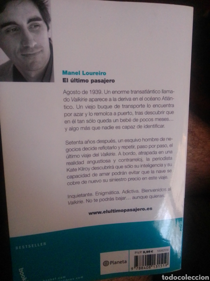 Libros de segunda mano: El &uacute;ltimo pasajero ..... - Foto 2