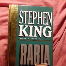 Libros de segunda mano: RABIA, DE STEPHEN KING. EXCELENTE ESTADO, VER FOTOS. MUY BUSCADO. DESCATALOGADO