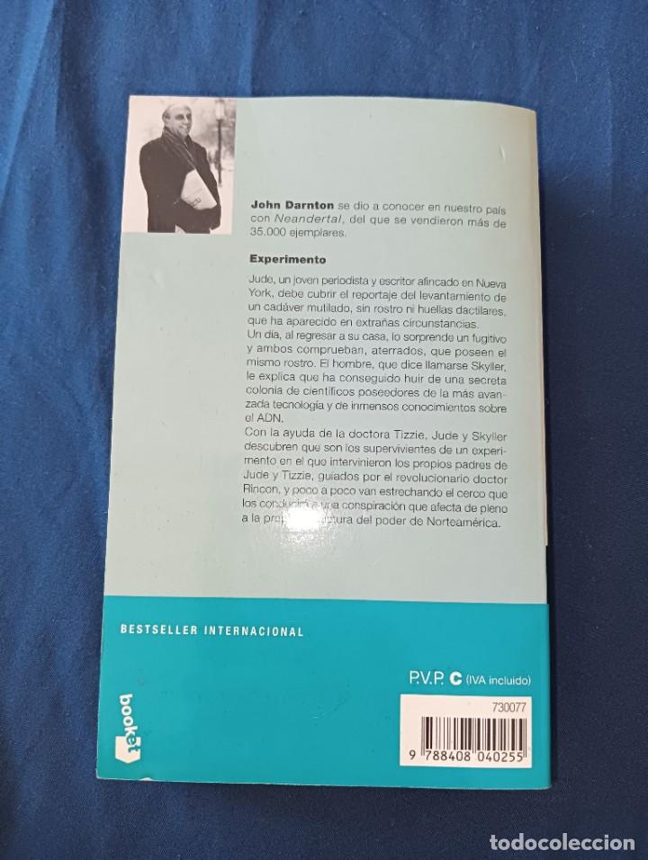 Libros de segunda mano: Experimento John Darnton - Foto 2