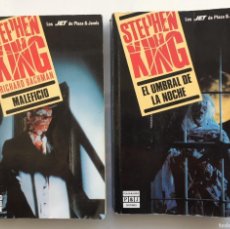 Libros de segunda mano: STEPHEN KING - MALEFICO - EL UMBRAL DE LA NOCHE. Lote 364515246