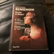 Libros de segunda mano: SIMENON, GEORGES: NOVELAS DE MAIGRET. TOMO XI. AGUILAR, 1979. Lote 365925566