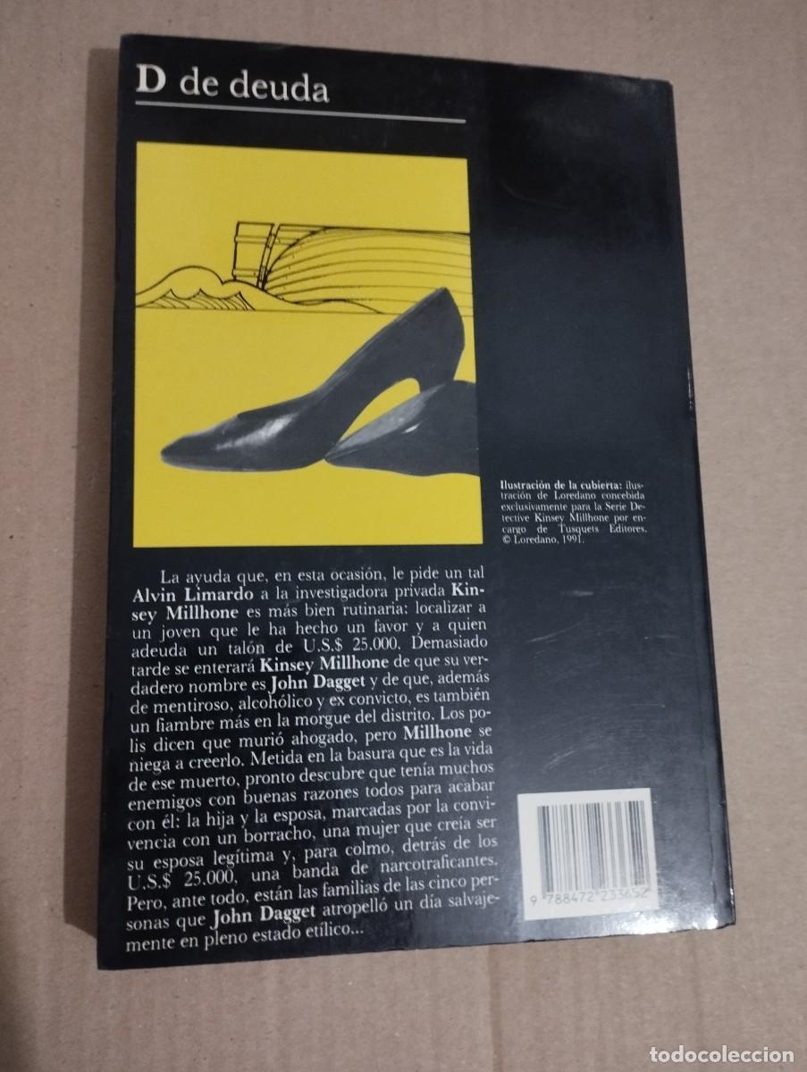 Libros de segunda mano: D DE DEUDA (SUE GRAFTON) - Foto 3