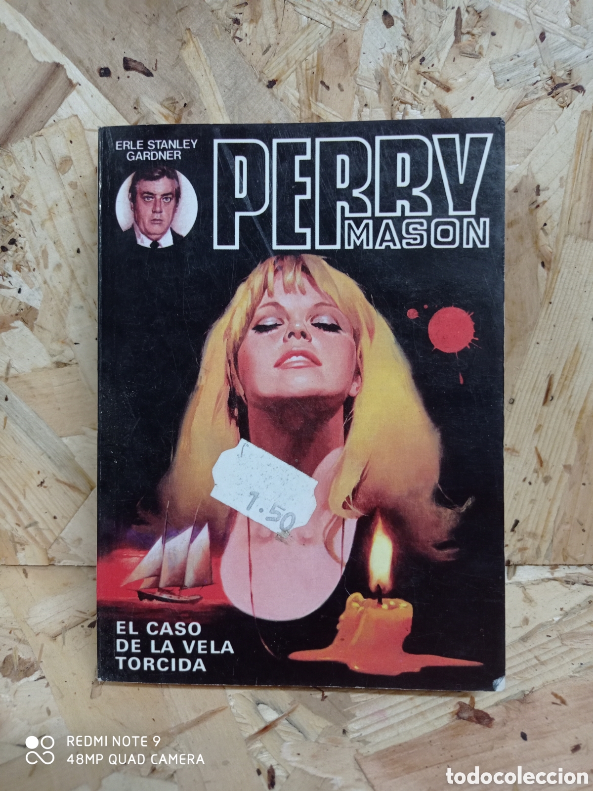 Libri di seconda mano: Perry Mas&oacute;n, el caso de la vela torcida.