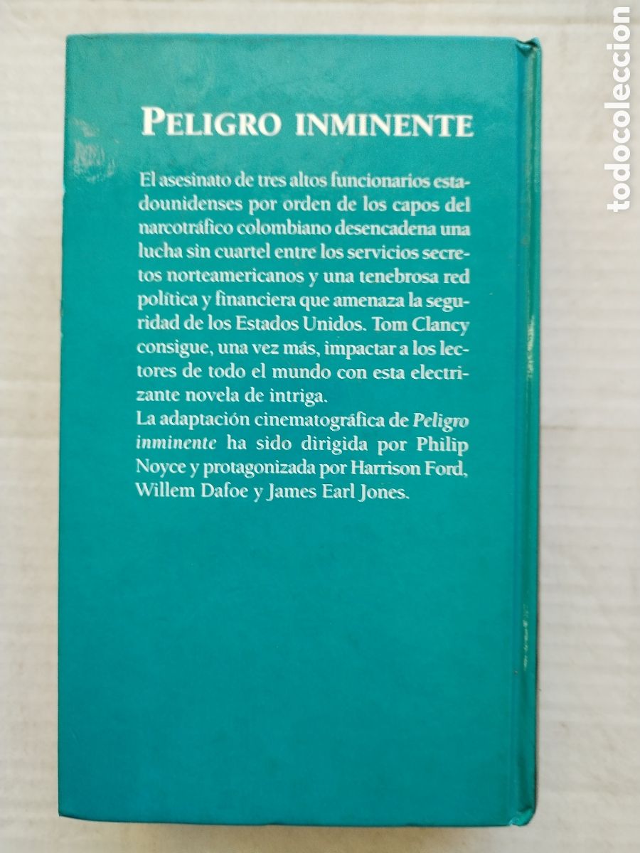 Libros de segunda mano: PELIGRO INMINENTE/TOM CLANCY - Foto 4