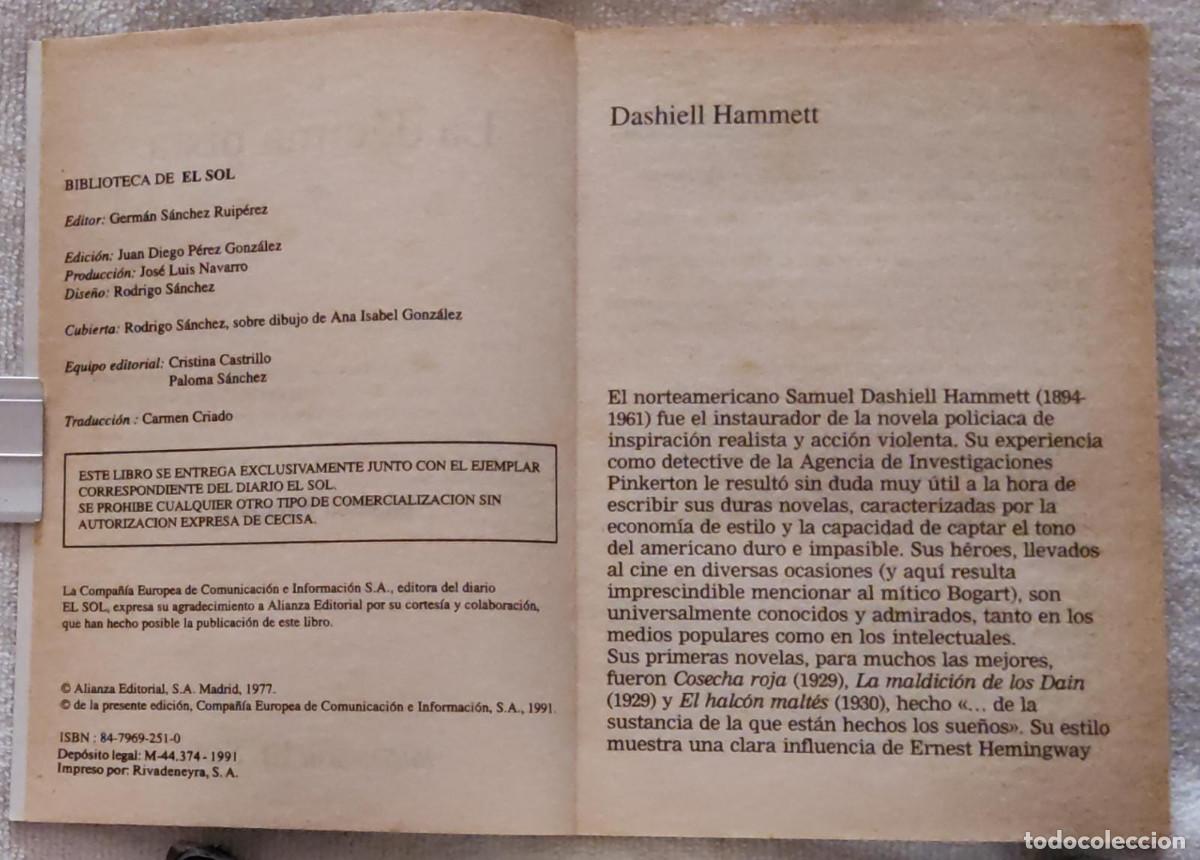 Libros de segunda mano: LA D&Eacute;CIMA PISTA. - Foto 3